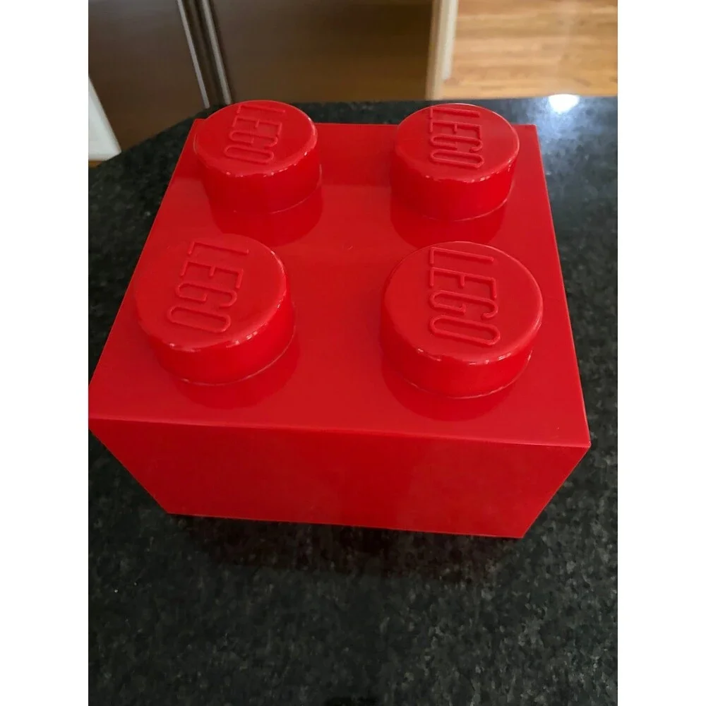 Red Lego Storage Box